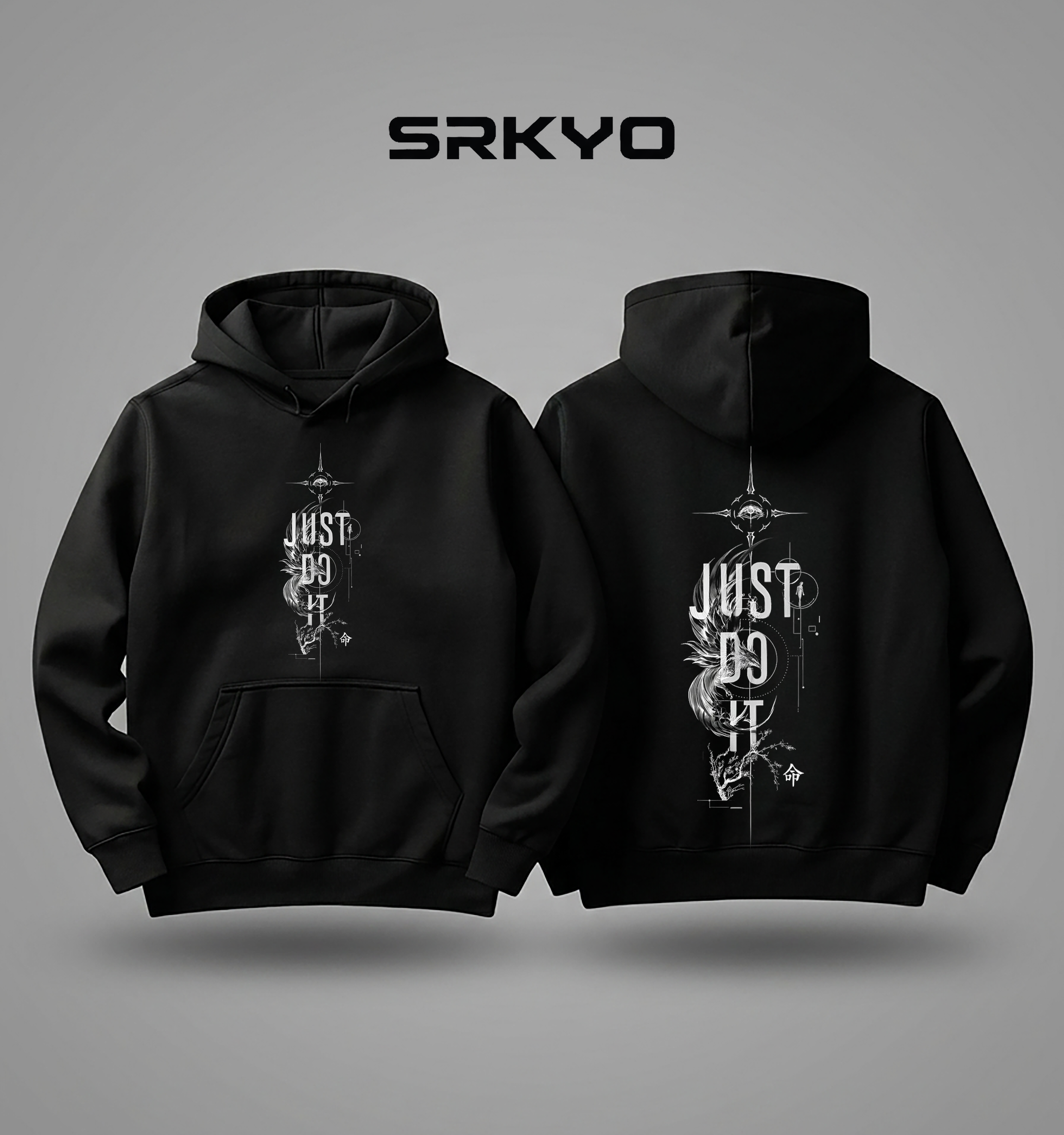 VOID SIGNAL Blackout Hoodie