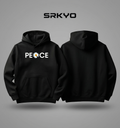 PEACE Blackout Hoodie  Description: