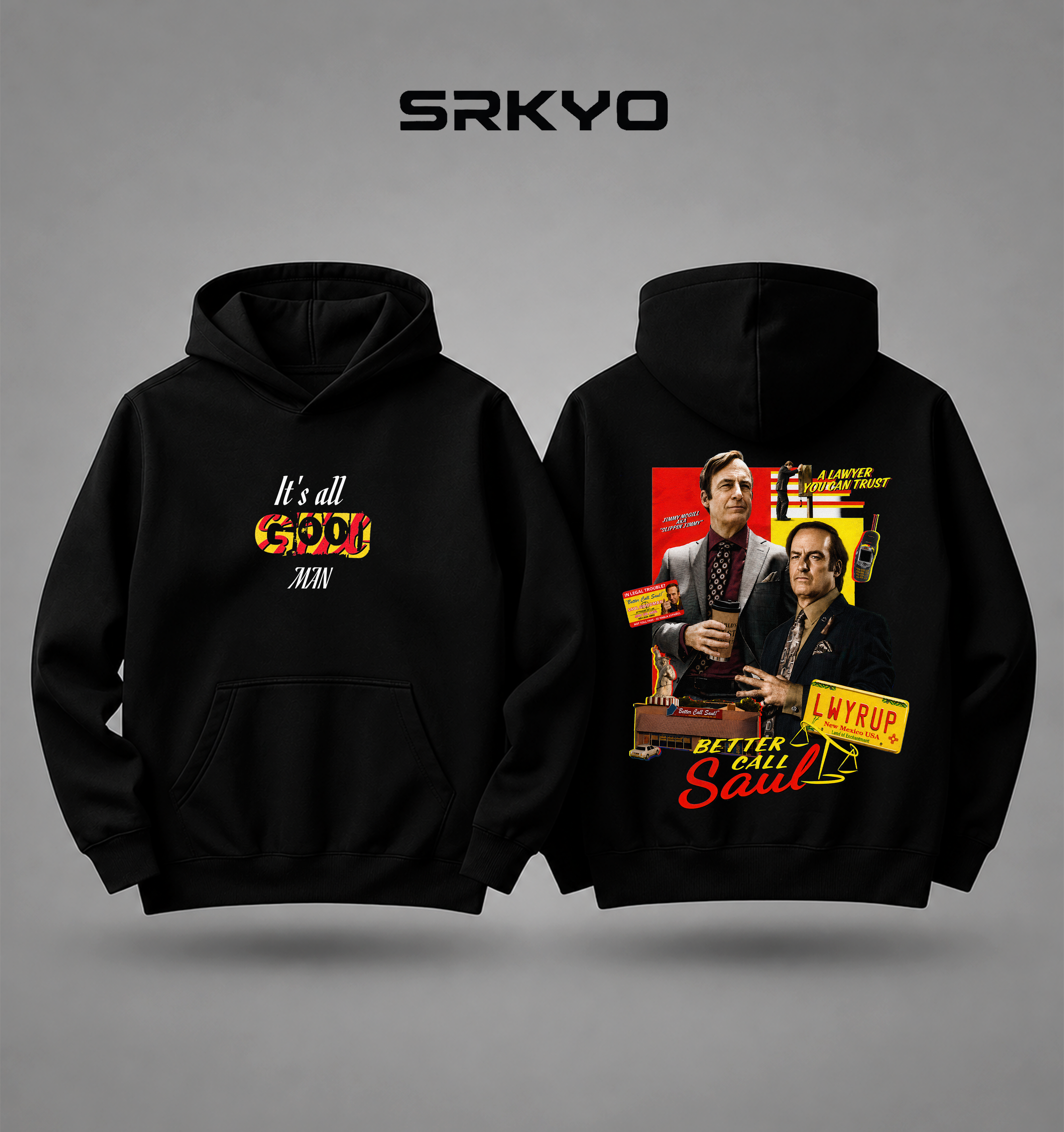 SAUL Blackout Hoodie