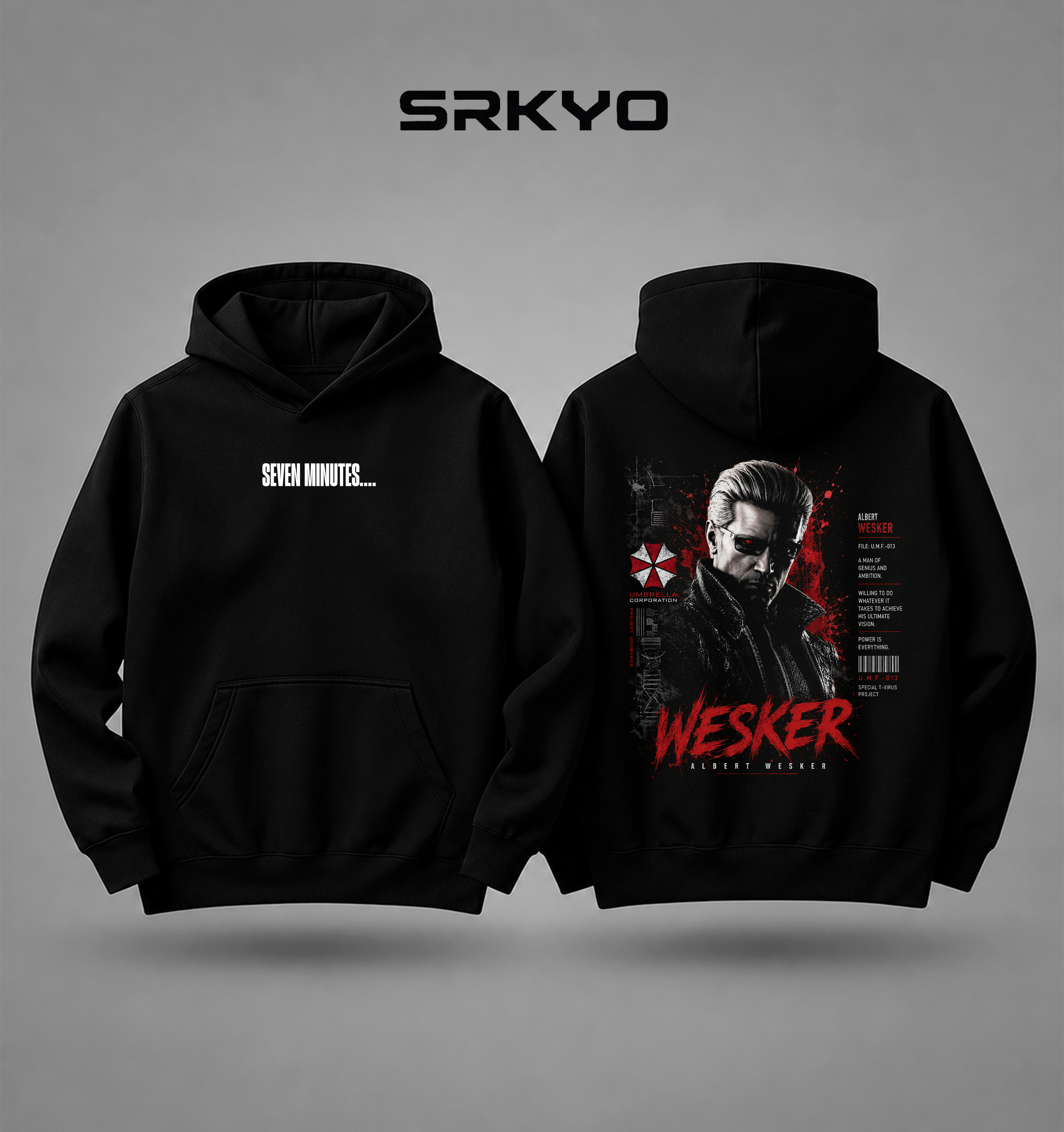 WESKER Blackout Hoodie